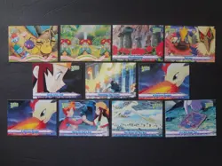 Topps Pokemon Movie 2000 Lot x11 Animation Edition 6 7 13 22 28 39 53 59 66 70 - Image 1