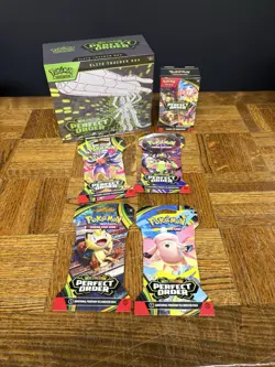 Pokemon Perfect Order ME03 ETB+Booster Bundle+4 Sleeved Booster Packs Sealed🔥 - Image 1