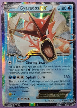 Pokemon Gyarados EX Promo Holo XY XY106 180HP Card 2016 - Image 1