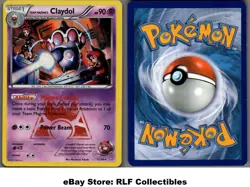 2015 Pokemon, Double Crisis, #11/34 Team Magma's Claydol, Holo Rare - Image 1