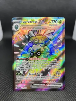 Forretress ex 212/091 SV: Paldean Fates Holo Pokemon TCG - Image 1