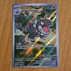 Pokemon Tyrunt 070 Holo Perfect Order Promo Pokemon Center Stamped - Image 1