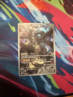 N's Zekrom 031 Pokemon Center Stamped Promo Ascended Heroes Holo Illustration - Image 1