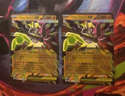2x Mega Zygarde EX 47/88 Double Rare Pokemon Perfect Order NM - Image 1
