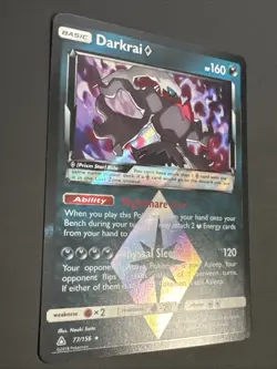 Pokemon TCG - Darkrai Prism Star 77/156 - SM Ultra Prism - HOLO Ultra Rare NM - Image 4