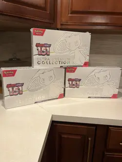 Pokemon Scarlet & Violet 151 Ultra-Premium Collection Box Lot of 3 English - Image 1