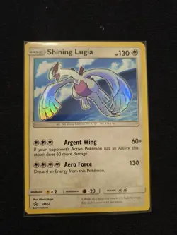 The Pokemon Company Shining Lugia SM82 Sm Holo Promo Basic 130HP Aero Force - Image 1