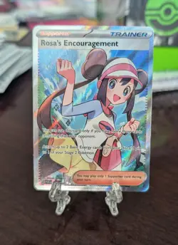 Pokemon TCG -Rosa's Encouragement - Perfect Order - 114/088 - Full Art - NM - Image 1