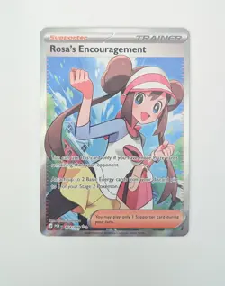 Pokemon TCG -Rosa's Encouragement - Perfect Order - 114/088 - Full Art - NM - Image 3