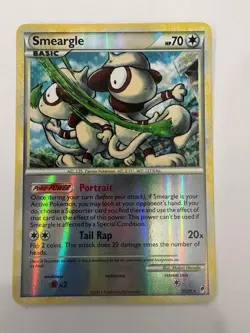 Pokemon Basic Smeargle 21/95 Call of Legends Reverse Holo Rare LP - Image 1
