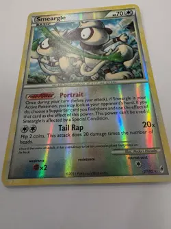 Pokemon Basic Smeargle 21/95 Call of Legends Reverse Holo Rare LP - Image 2