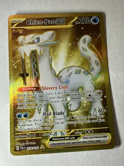 Chien-Pao ex 274/193 Pokemon TCG Sv02: Paldea Evolved Hyper Rare Holo A3 - Image 2