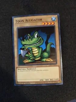 Toon Alligator - LDS1-EN052 - NM - Common - 1st ed - Yugioh - Image 1