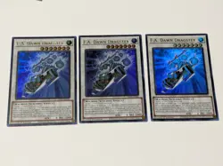 3x F.A. Dawn Dragster Ultra Rare Yugioh! Mega tins 2025 - Image 1