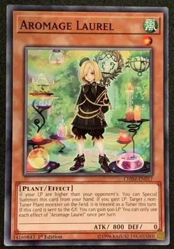 Aromage Laurel - CHIM-EN017 - Common - 1st Edition - Yugioh - Image 1