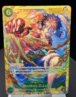 Monkey D Luffy SEC OP13-118 Carrying on His Will One Piece English NM - Image 1