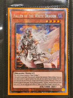 1X NM Fallen of the White Dragon - BPRO-EN024 - Starlight Rare 1st Edition - Image 1