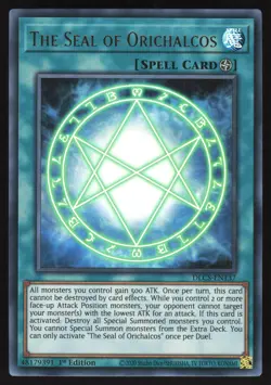The Seal of Orichalcos - DLCS-EN137 - Ultra Rare - 1st Edition Yugioh - Image 1