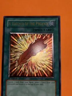 *HARD PRESS* A Feather of the Phoenix FET-EN037 1st Edition Ultimate Rare NM - Image 3