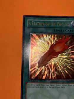 *HARD PRESS* A Feather of the Phoenix FET-EN037 1st Edition Ultimate Rare NM - Image 5