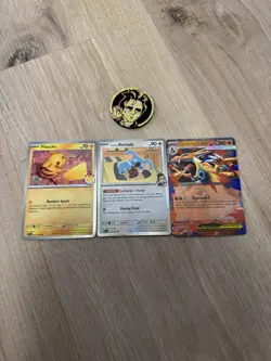 NEW-Pokemon TCG Pokeball Tins Set Of 6 Bonus 3 Promo Cards Pikachu Charizard - Image 4