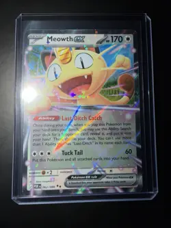 Pokemon TCG Meowth ex 062/088 2026 Perfect Order Double Rare Card - NM - Image 1