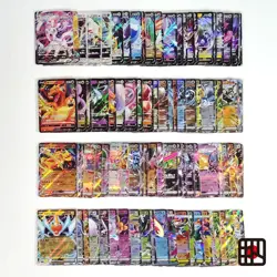 Pokemon Card Bulk Lot 100 V ex VMAX VSTAR NM-LP No Dupes Japanese US Stock 736 - Image 1