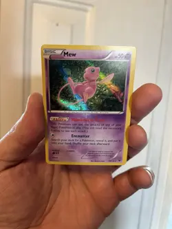 Pokemon Mew 29/124 Fates Collide Holo Rare Basic 50 HP English Card - Image 1
