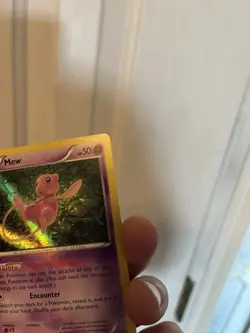 Pokemon Mew 29/124 Fates Collide Holo Rare Basic 50 HP English Card - Image 3