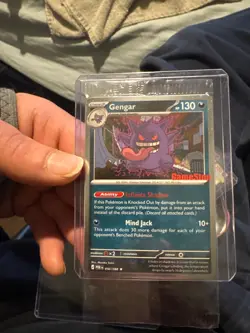 Gengar Promo Card Gamestop Pokemon Perfect Order Stamped 050/088 Sealed - Image 1