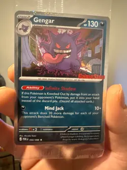 Gengar Promo Card Gamestop Pokemon Perfect Order Stamped 050/088 Sealed - Image 2