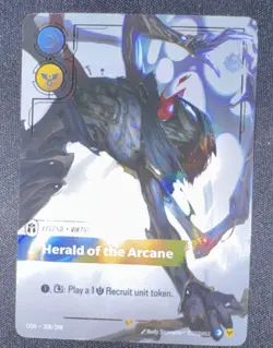 RIFTBOUND Herald of the Arcane Viktor League of Legends Holo Card Rudy Siswanto - Image 2