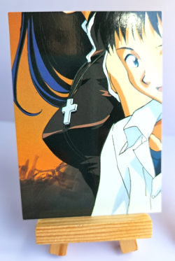 Shinji ikari - PP16 - vtg 1996 Neon Genesis Evangelion CARDDASS MASTERS CARD - Image 1