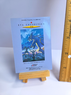 Rei / Ritsuko - PP18 - vtg 1996 Neon Genesis Evangelion CARDDASS MASTERS CARD - Image 3