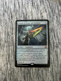 Sword of Forge and Frontier Phyrexia: All Will Be One Foil - Image 1