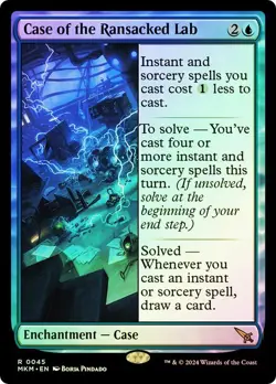 Foil Case of the Ransacked Lab [Murders at Karlov Manor] MTG - Image 1
