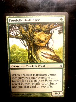 Treefolk Harbinger Lorwyn Regular L.P Too near mint Look it over Still beautiful - Image 1