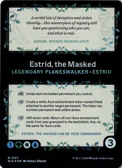 Estrid The Masked NM/M* FOIL Secret Lair 1327 mtg -UnltdCards - Image 2