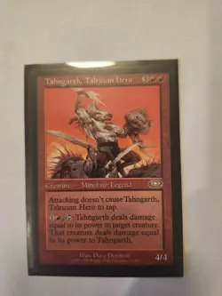 Tahngarth, Talruum Hero *ACTUAL PHOTO* Lightly Played - Image 1