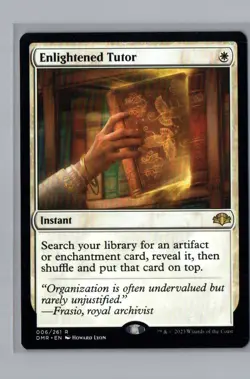 Enlightened Tutor R Dominaria Remastered 6 NM - Image 1