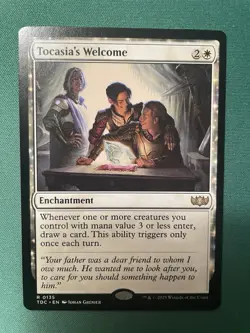 2025 Tocasia's Welcome - Commander: Tarkir: Dragonstorm - NM - MTG - Image 1