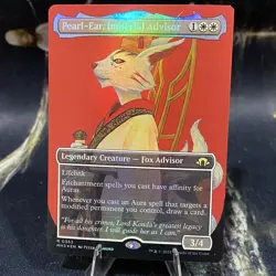Magic The Gathering Pearl-Ear, Imperial Advisor - Borderless Foil - MH3 0363 MTG - Image 1