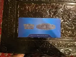 No Reserve Pokemon TCG Scarlet Violet Stellar Crown ETB & PHANTASMAL FLAMES BOX - Image 3