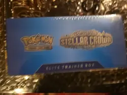 No Reserve Pokemon TCG Scarlet Violet Stellar Crown ETB & PHANTASMAL FLAMES BOX - Image 4