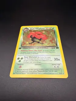 Dark Vileplume - 1st Edition Holo - 13/82 Team Rocket - Pokemon TCG - 2000 - Image 5