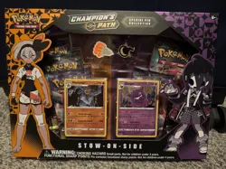 Champion's Path Pin Collection Pokemon TCG: Stow-On-Side Gengar Promo SWSH052 - Image 1