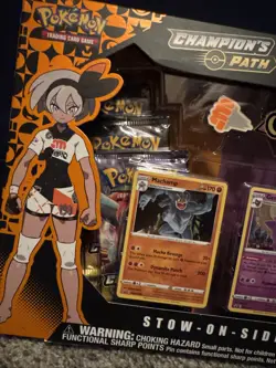 Champion's Path Pin Collection Pokemon TCG: Stow-On-Side Gengar Promo SWSH052 - Image 2