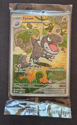 Pokemon TCG - Tyrunt Pokemon Center Stamp Promo MEP 070 Perfect Order *SEALED* - Image 1