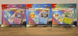 Pokemon Prismatic Evolutions Tech Sticker Collection Sealed - Complete Set of 3 - Image 1