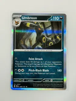 Pokemon Umbreon Reverse Holo SV Prismatic Evolutions TCG Card 059/131 - Image 1